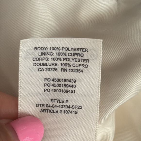 NWT NWT Aritzia Wilfred Cherrelle Blazer in Light Birch Size XS - Picture 10 of 13